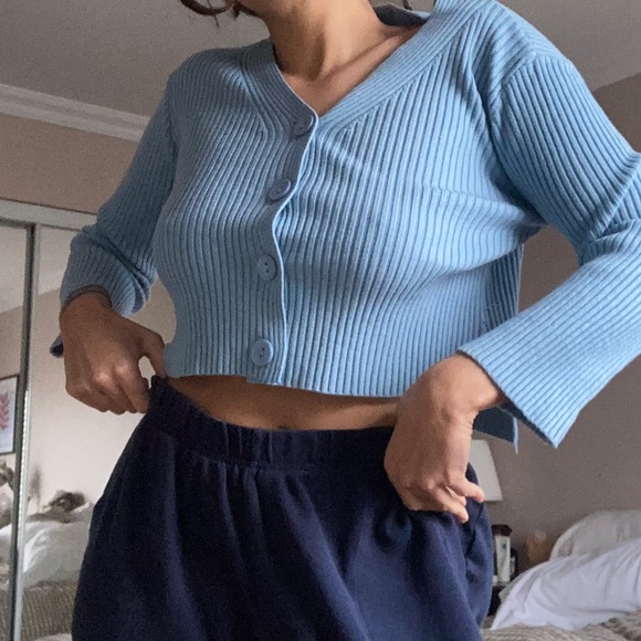 Blue cardigan - Picture 3 of 7